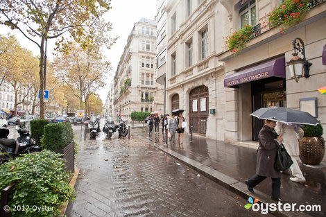 Paris in the rain