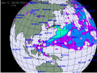 Mây phóng xạ phát tán rộng ra khu vực Đông Nam Á