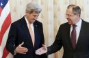 Russian Foreign Minister Lavrov meets U.S. Secretary of State Kerry in Moscow