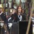Argentina's President Cristina Fernandez delivers a speech during a ceremony to commemorate the Sovereignty Day in San Pedro, Argentina, Tuesday, Nov. 20, 2012. Fernandez faced on Tuesday a nationwide strike led by union bosses who once were her most steadfast supporters. (AP Photo/Raul Ferrari,Telam)