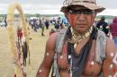 Far-reaching tribal solidarity displayed at pipeline protest
