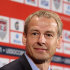 Juergen Klinsmann, of Germany, smiles after being introduced as the head coach of the U.S. men's soccer team at a news conference in New York, Monday, Aug. 1, 2011.  (AP Photo/Mary Altaffer)