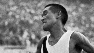 奧運馬拉松奪金亞裔第一人孫基禎(圖片來源：中央社)