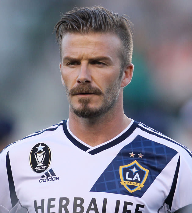 David Beckham Aktuelle Frisur Schnell Lange Haare