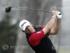 Britain's Lee Westwood hits from the ninth tee during the final round of the 2012 U.S. Open golf tournament on the Lake Course at the Olympic Club in San Francisco