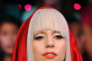 FILE - In this Aug. 12, 2008 photo Lady Gaga makes an appearance at MTV Studio's in Times Square for MTV's 