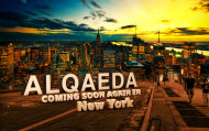 This image provided by the New York Police Department shows a graphic found on al Qaida Internet forum currently being investigated by police as a terrorist threat. Authorities are trying to identify the source. (AP Photo/NYPD)