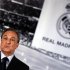 Real Madrid's president Florentino Perez speaks during a news conference at Santiago Bernabeu stadium in Madrid