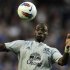 Everton's Saha attempts to control the ball during the English Premier League soccer match against Chelsea at Stamford Bridge in London