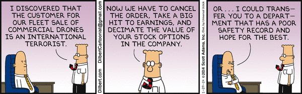 Dilbert tackles  the Mullahs Dt140129