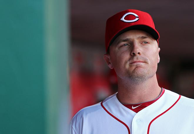 Jay Bruce could be heading west very soon. (AP)