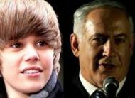 Netanyahu-Justin Bieber