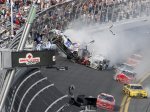 Fans injured by debris from wreck during Daytona Nationwide race