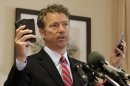 Senator Rand Paul holds news conference to announce legal action against government surveillance