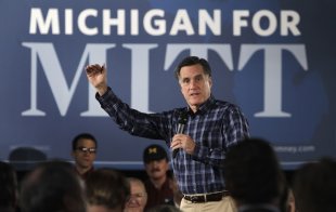 Romney grew up on politics