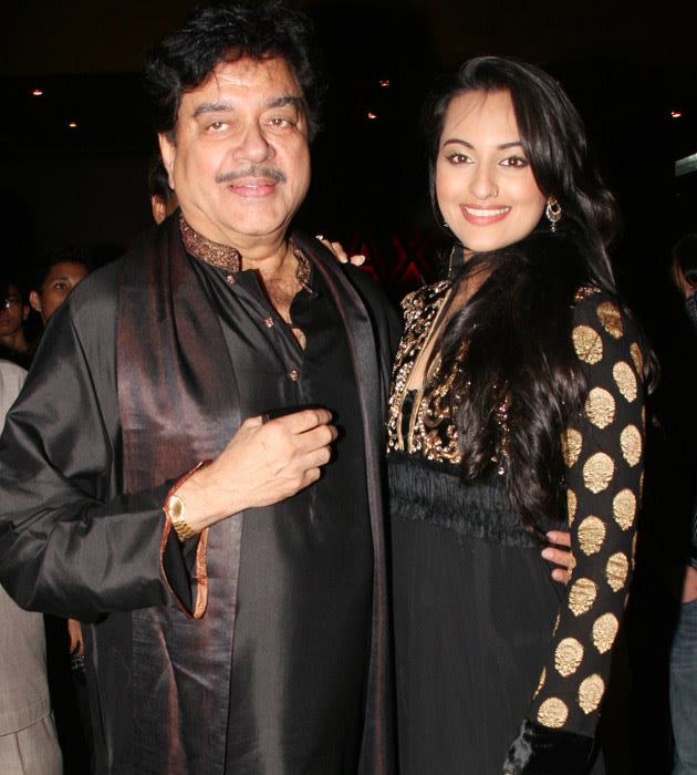 Sonakshi Sinha with Her Father Shatrughan Sinha