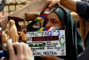 Iranian actress Sareh Bayat on the set of &quot;Muhammad&quot; &hellip;