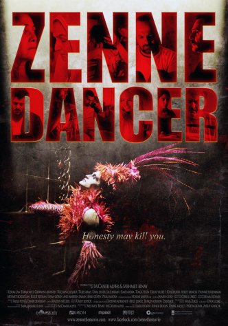 FILE - Jan. 2012 file photo of the poster of the film "Zenne Dancer," in Istanbul, Turkey. Shortly after coming out to his parents in 2008, Ahmet Yildiz, a gay, 26-year-old student was gunned down inside his car by his father, in a crime that shocked Turkey and was billed as the country's first reported gay honor killing. The award-winning film, inspired by Yildiz's tragic story, and which opened in some 50 cinemas in Turkey last week is putting the spotlight on homosexuality in the Muslim country which is seeking European Union membership but remains influenced by conservative and religious values. (AP Photo/Sara Anjargolian/CAM Film/File, Handout)
