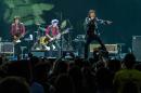 The Rolling Stones perform at the Staples Center in Los Angeles, California, on May 3, 2013