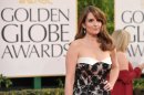 Actress Tina Fey arrives at the 70th Annual Golden Globe Awards at the Beverly Hilton Hotel on Sunday Jan. 13, 2013, in Beverly Hills, Calif. (Photo by John Shearer/Invision/AP)
