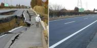 Jalan Rusak Jepang Diperbaiki Cuma 6 Hari