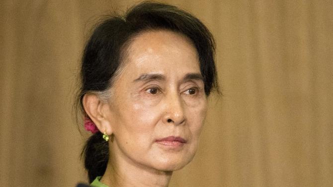 Myanmars Suu Kyi is missing from global meeting on Rohingya.