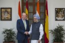 King Juan Carlos of Spain Visits New Delhi