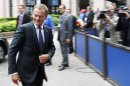 Poland's PM Tusk arrives at European Union leaders summit in Brussels