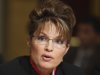 FILE - In this Feb. 24, 2008 file photo,  Alaska Gov. Sarah Palin speaks in Washington. The Alaska hair salon made famous for Sarah Palin's up-do is getting the reality show treatment in a two-part series to be aired in September on TLC. (AP Photo/Charles Dharapak, File)