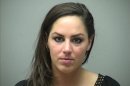 This photo provided by the Manchester Police Dept. shows Nicole Houde. Police say the former Miss New Hampshire USA faces a simple assault charge stemming from a confrontation with her boyfriend. Houde, 26, of Manchester, was arrested Wednesday after allegedly punching, kicking, scratching and biting Scott Nickerson, 33, also of Manchester, police confirmed Sunday, April 29, 2012. (AP Photo/Manchester Police Dept.)