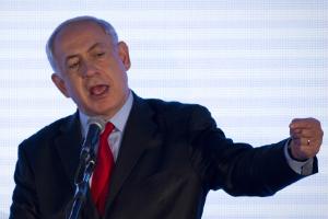 Israel's Prime Minister Benjamin Netanyahu speaks …