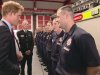 Prince Harry Meets Riot Emergency Services