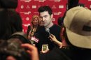 Actor Ron Livingston arrives for the premiere of the film "Touchy Feely" at the Sundance Film Festival in Park City, Utah