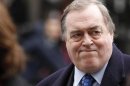 Britain's former Deputy Prime Minister John Prescott returns to the Leveson Inquiry into the culture, practices and ethics of the media at the High Court in central London