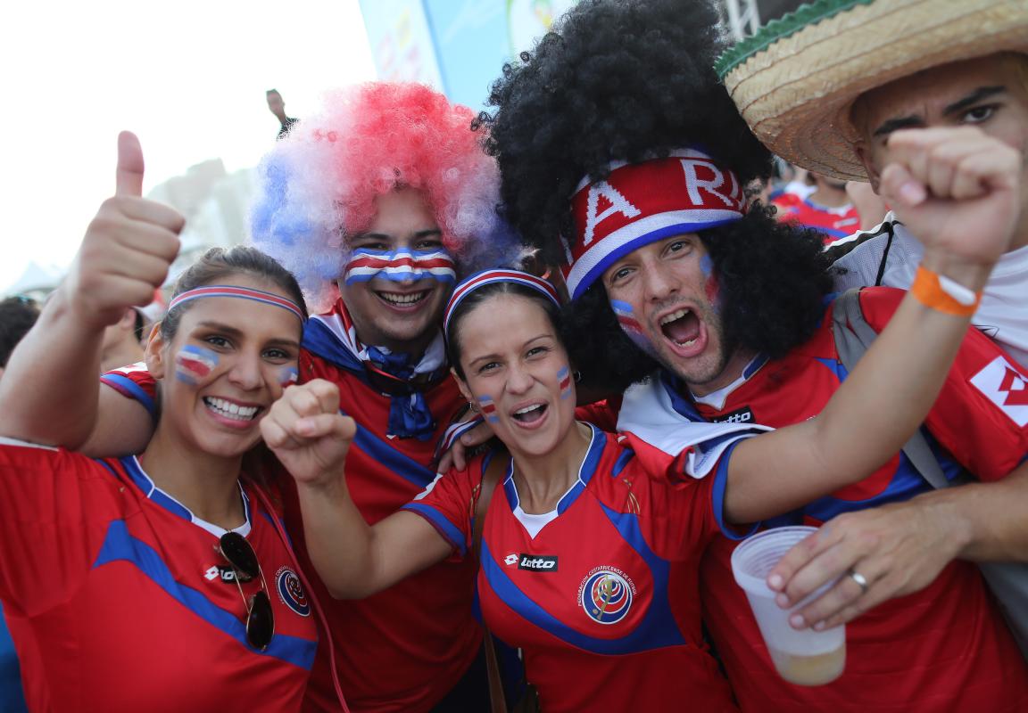 Photogenic fans of the World Cup - Day 18