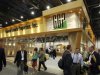 Attendees pass by the General Growth Properties booth during the International Council of Shopping Centers convention in Las Vegas