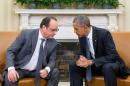 The Latest: Obama says US, France must destroy IS together