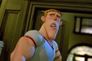 This film image released by Focus Features shows the animated character Mitch, voiced by Casey Affleck, in a scene from "ParaNorman." The character Mitch in the 2012 
