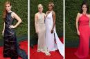 Red carpet fashion at the 66th Emmy Awards