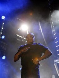Dr. Dre performs at the Coachella Valley Music and Arts Festival in Indio, California April 15, 2012. REUTERS/David McNew