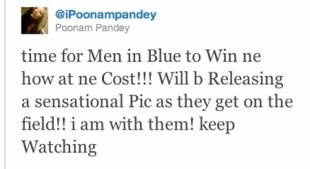 The Funniest Tweets: #PoonamPandey