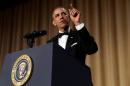 U.S. President Barack Obama speaks at the White House Correspondents Association's annual dinner in Washington