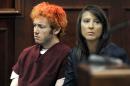 James Holmes appears in court at the Arapahoe County Justice Center on July 23, 2012, in Centennial, Colorado