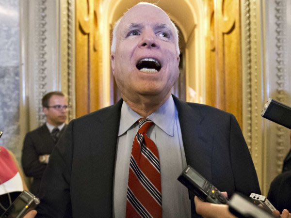 John McCain Blasts 'Low-Life Scum' Protesters At Senate Hearing