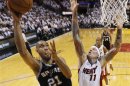 Spurs rally to stun Heat in Game 1 of NBA Finals