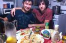 This undated photo found on the VK page of Dias Kadyrbayev shows Kadyrbayev, left, with Boston Marathon bombing suspect Dzhokhar Tsarnaev, at an unknown location. Kadyrbayev and Azamat Tazhayakov, two college buddies of Tsarnaev from Kazakhstan, were jailed by immigration authorities the day after his Tsarnaev's capture. They are not suspects, but are being held for violating their student visas by not regularly attending classes, Kadyrbayev's lawyer, Robert Stahl said. They are being detained at a county jail in Boston. (AP Photo/VK)