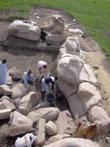 Arqueólogos egípcios descobriram, perto de Luxor (sul) uma estátua enorme de Amenófis III, uma das maiores já vistas deste faraó, anunciou nesta terça-feira o secretário de Estado para as Antiguidades, em um comunicado.