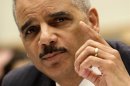 Attorney General Eric Holder testifies before a House Judiciary Committee in Washington
