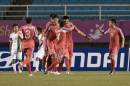 Asian Games/Football - Last-gasp goal puts North Korea into football semis