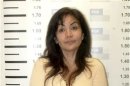 Sandra Avila is seen after her arrest in Mexico City in this photograph released by the Attorney General's office